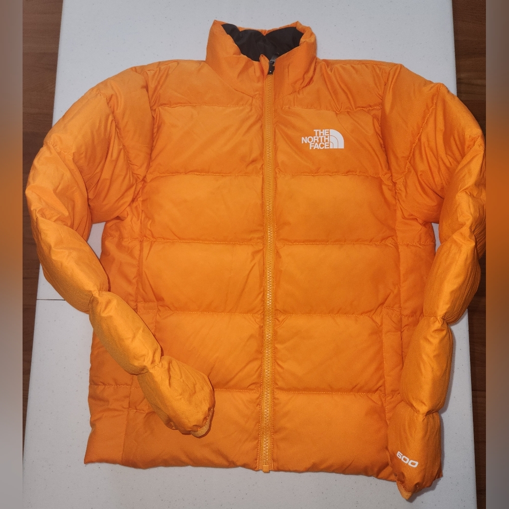 NWOT The North Face 600 Down Puffer Reversible Jacket Teen SZ LG